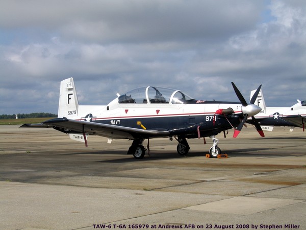 USN Rayethon Beech T-6A Texan II 165979