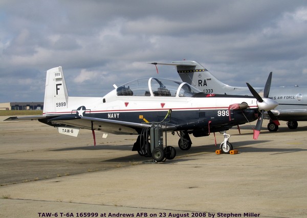 USN Rayethon Beech T-6A Texan II 165999