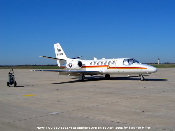 USMC Cessna UC-35D Citation V 166374