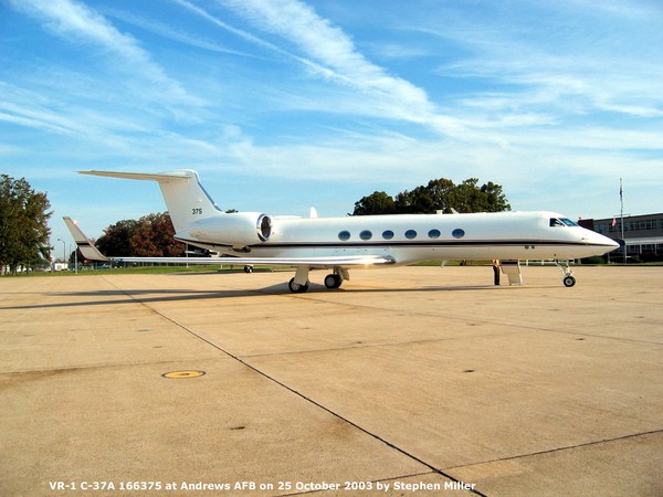 USN Gulfstream C-37A Gulfstream V 166375
