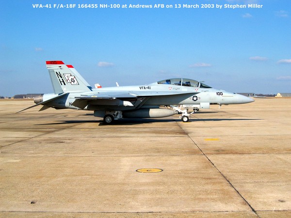 USN Boeing F/A-18F Super Hornet 166455