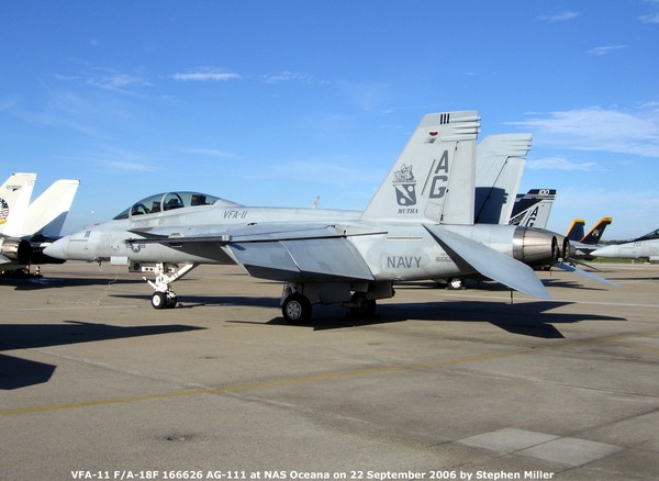 USN Boeing F/A-18F Super Hornet 166626