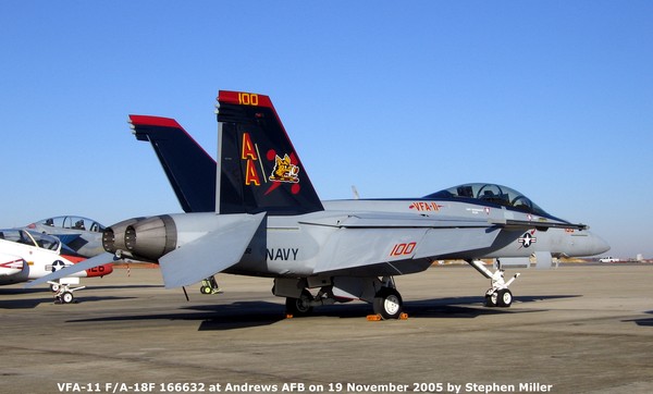 USN Boeing F/A-18F Super Hornet 166632