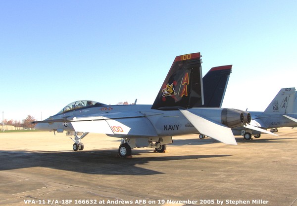 USN Boeing F/A-18F Super Hornet 166632