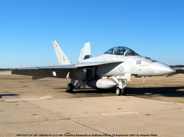 USN Boeing F/A-18F Super Hornet 166638