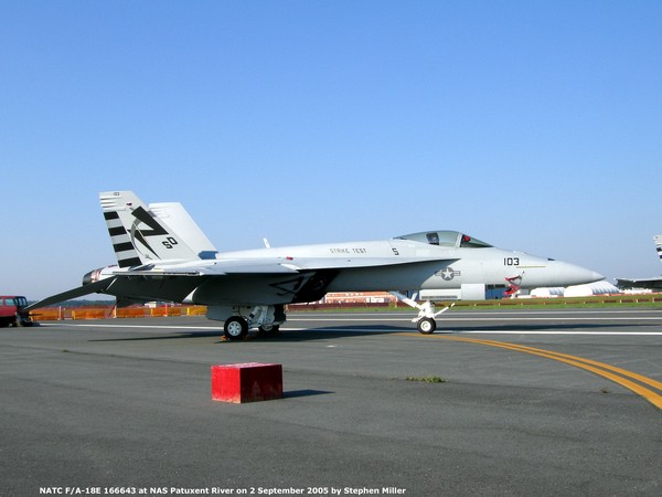 USN Boeing F/A-18E Super Hornet 166643