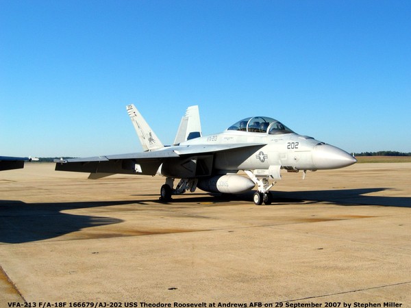 USN Boeing F/A-18F Super Hornet 166679