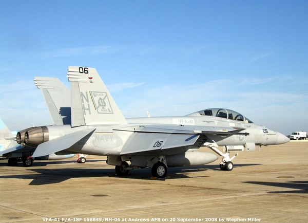 USN Boeing F/A-18F Super Hornet 166849