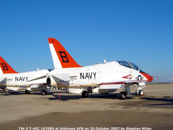 USN Boeing T-45C Goshawk 167089
