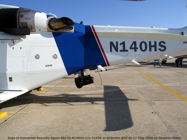 US DHS Augusta/Westland AW139  N140HS