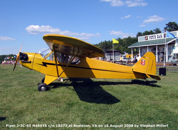  Piper J-3C-65 Cub N4693S