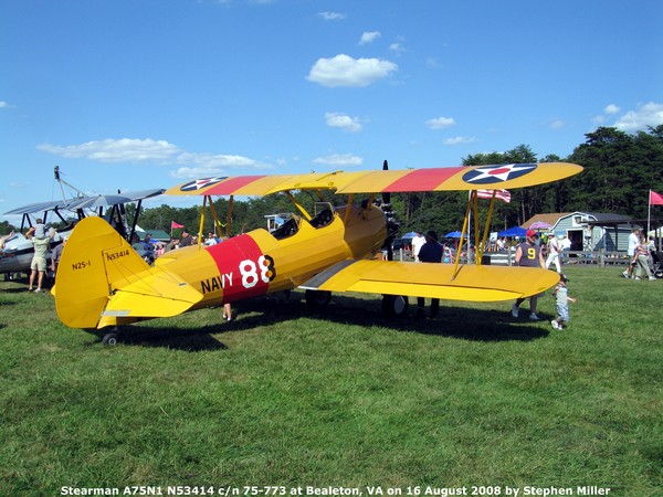  Boeing Stearman PT-17 Kaydet N53414