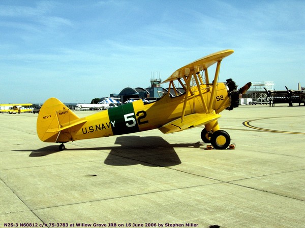  Boeing Stearman N2S-3 Kaydet N60812