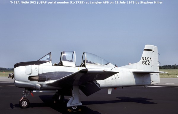 NASA North American T-28A Trojan NASA502