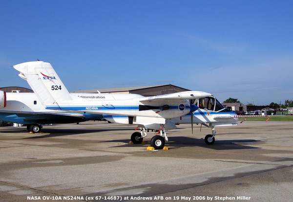 NASA North American OV-10A-40-NH Bronco N524NA