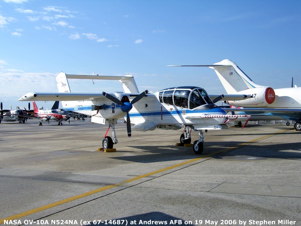 NASA North American OV-10A-40-NH Bronco N524NA
