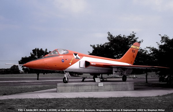 Neil Armstrong Museum Douglas  F5D-1 Skylancer NASA802