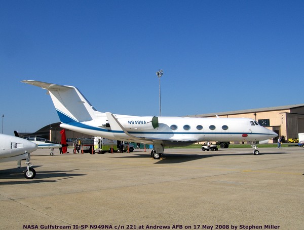 NASA Grumman  Gulfstream II SP  N949NA