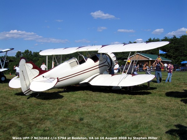  Waco  UPF-7  NC32162