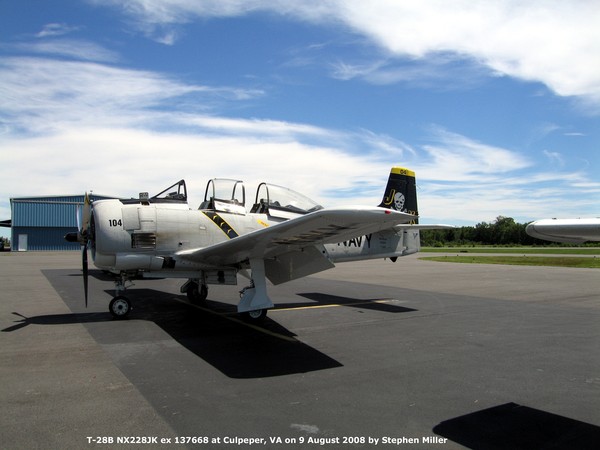  North American T-28B Trojan NX228JK