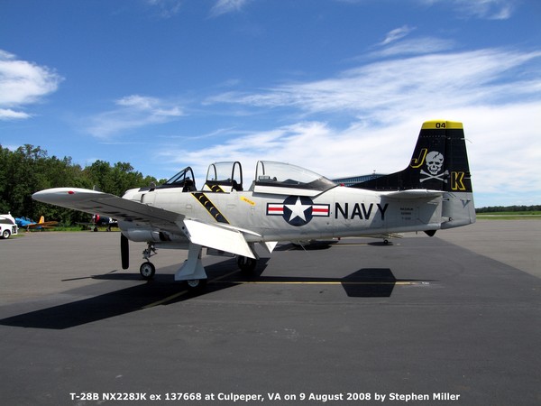  North American T-28B Trojan NX228JK