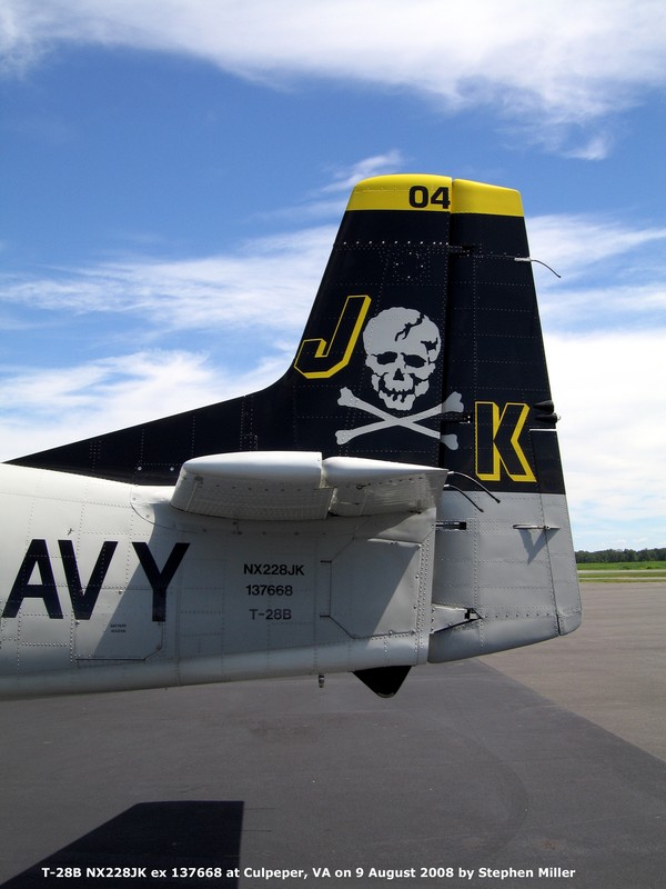  North American T-28B Trojan NX228JK