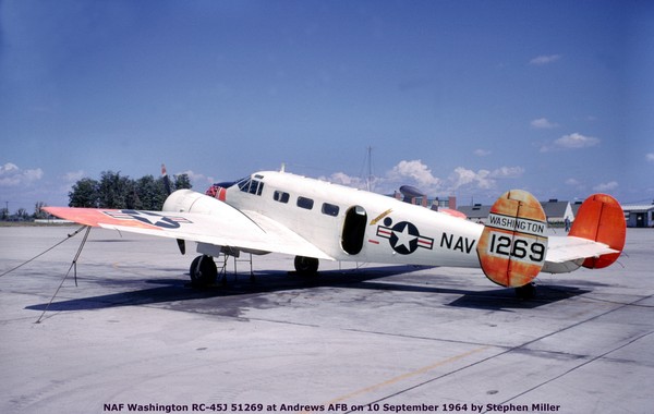 USN Beechcraft RC-45J Kansan 51269