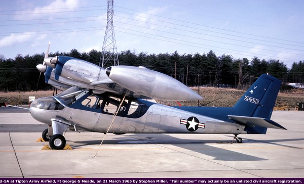 USAF Helio U-5A Model 500 90336