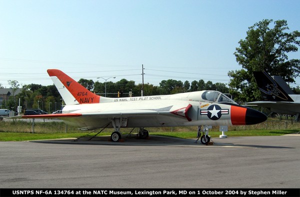 USN Douglas NF-6A Skyray 134764