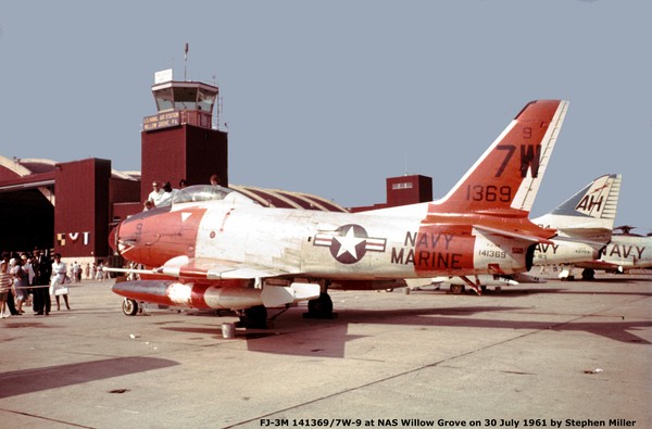 USN North American FJ-3M Fury 141369