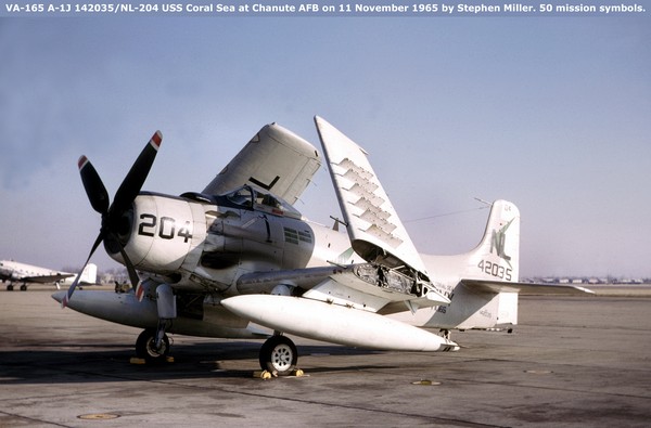 USN Douglas A-1HJ Skyraider 142035