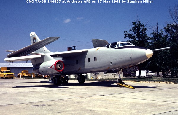 USN Douglas TA-3B Skywarrior 144857