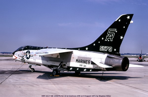 USN Vought F-8K Crusader 145579