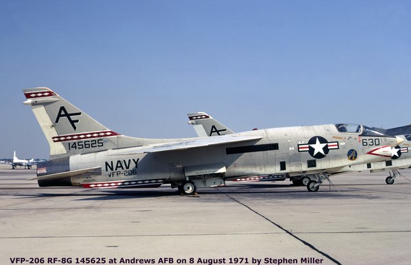 USN Vought RF-8G Crusader 145625
