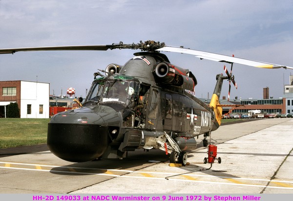 USN Kaman HH-2D Seasprite 149033