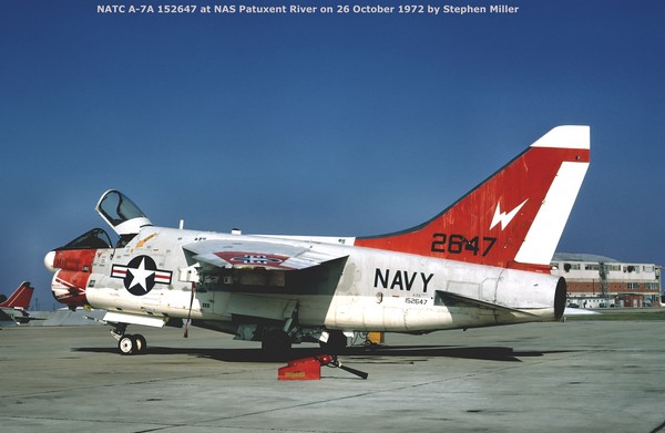 USN Vought A-7A Corsair II 152647