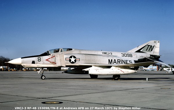 USMC McDonnell-Douglas RF-4B Phantom II 153098