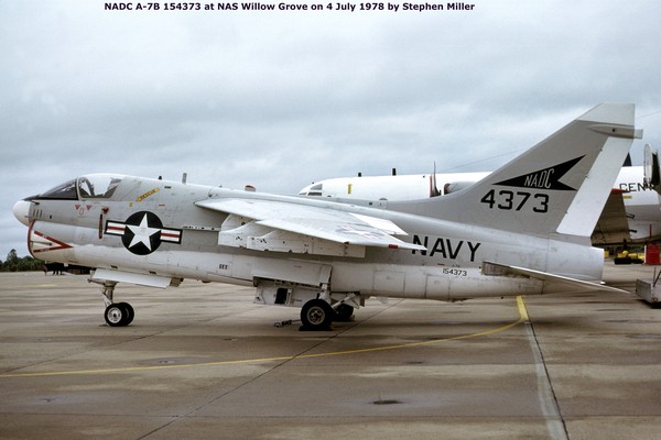 USN Vought A-7B Corsair II 154373