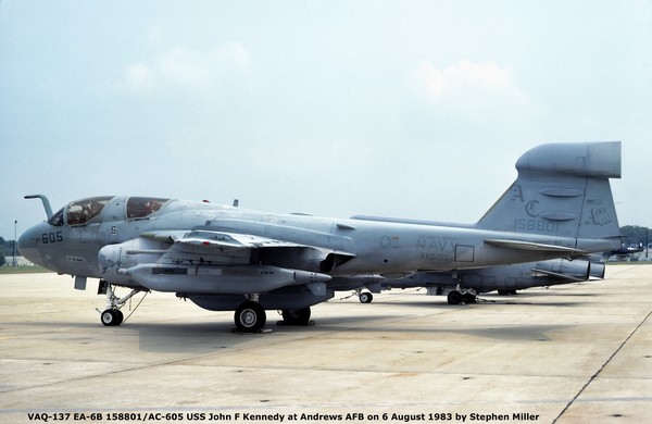 USN Grumman  EA-6B Prowler 158801