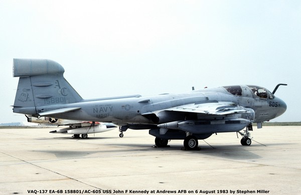 USN Grumman  EA-6B Prowler 158801