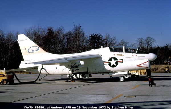 Vought Corp. Vought YA-7H Corsair II 156801