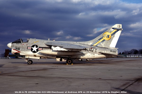 USN Vought A-7E Corsair II 157582