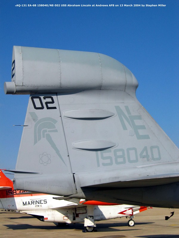 USN Grumman  EA-6B Prowler 158040