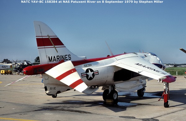 USMC McDonnell-Douglas YAV-8C Harrier 158384