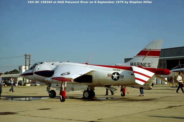 USMC McDonnell-Douglas YAV-8C Harrier 158384