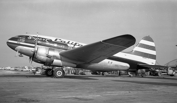 California Curtiss-Wright C-46F VEGA N9515C